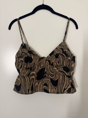 ALC Brooke Printed Peplum top size XS
